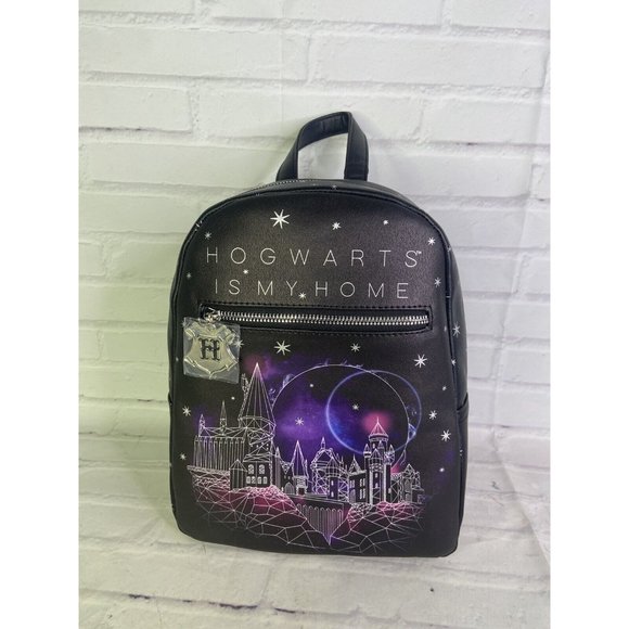 Bioworld Bags Harry Potter Hogwarts Is My Home Stars Faux Leather